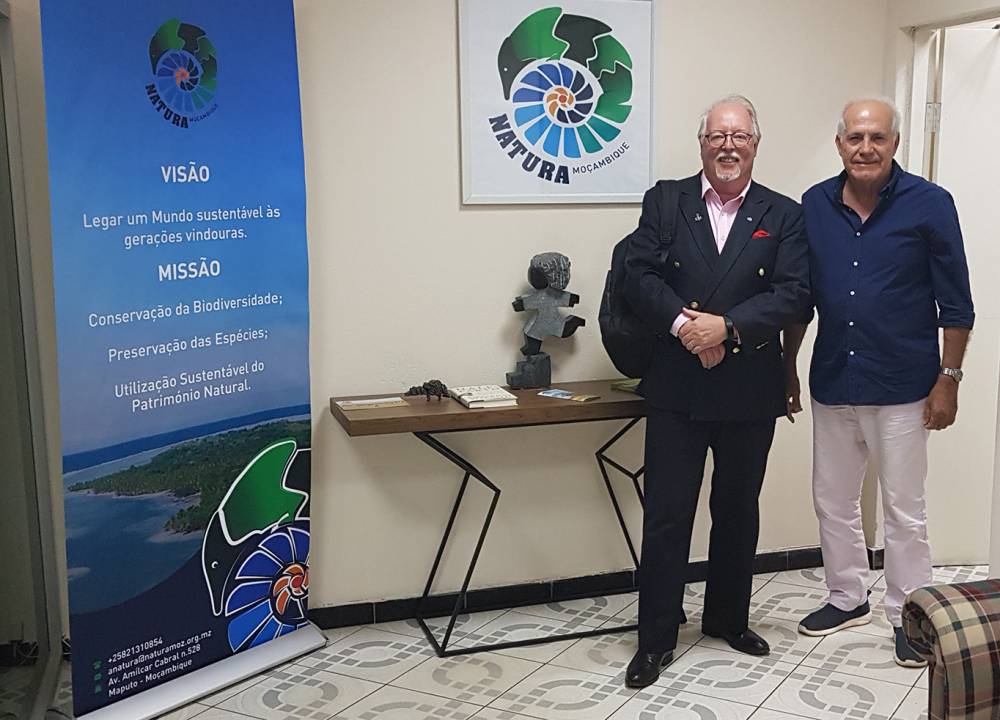 Visita do Director da WIORI - Hugh Brown